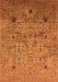 Oriental Orange Industrial Rug, urb1966org