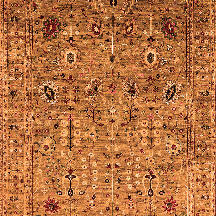 Oriental Orange Industrial Rug, urb1966org