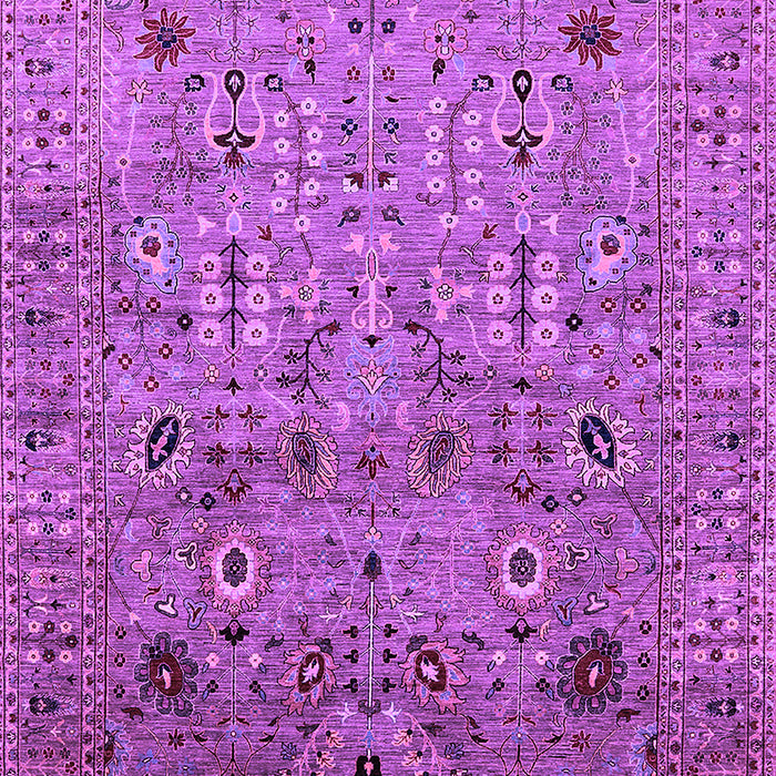 Machine Washable Oriental Purple Industrial Area Rugs, wshurb1966pur