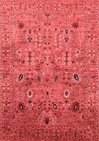 Oriental Red Industrial Rug, urb1966red