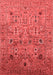 Oriental Red Industrial Area Rugs