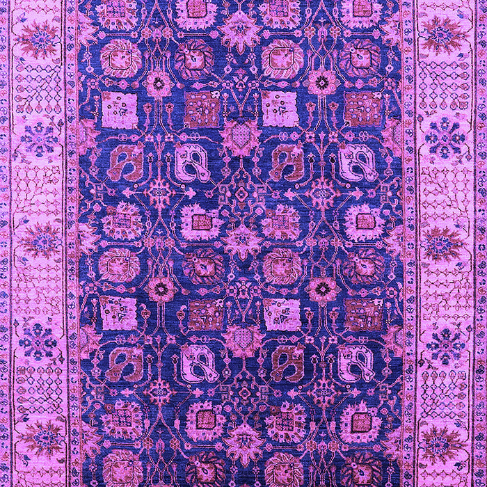 Machine Washable Oriental Purple Industrial Area Rugs, wshurb1967pur