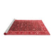 Industrial Red Washable Rugs