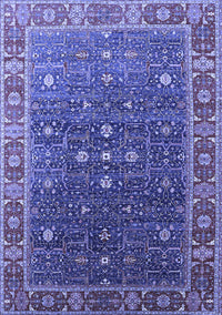 Oriental Blue Industrial Rug, urb1968blu