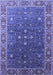 Oriental Blue Industrial Rug, urb1968blu