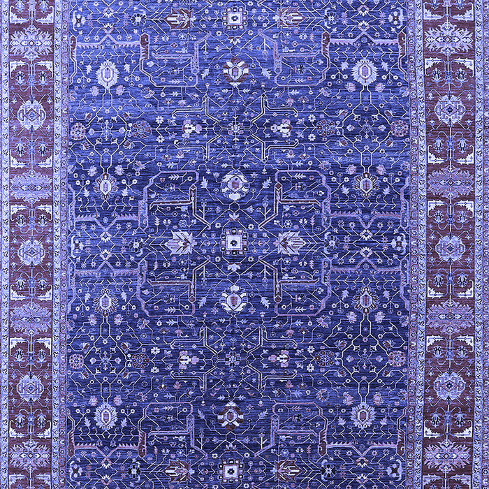 Oriental Blue Industrial Rug, urb1968blu
