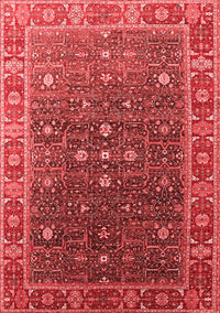 Oriental Red Industrial Rug, urb1968red