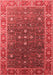 Oriental Red Industrial Area Rugs