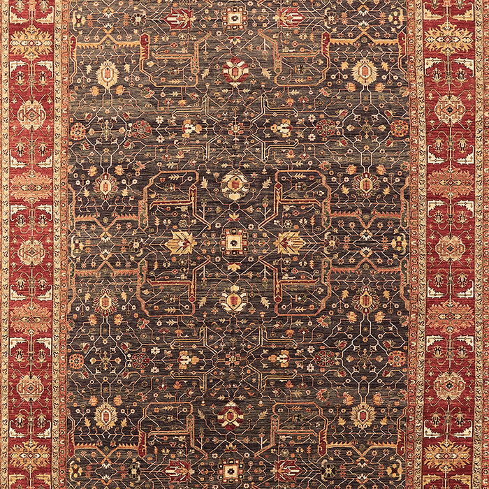 Oriental Brown Industrial Rug, urb1968brn