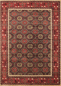 Oriental Brown Industrial Rug, urb1969brn