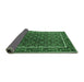 Sideview of Oriental Emerald Green Industrial Rug, urb1969emgrn