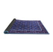 Sideview of Oriental Blue Industrial Rug, urb1969blu