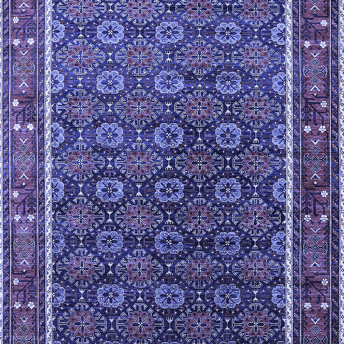 Oriental Blue Industrial Rug, urb1969blu