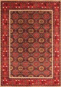 Oriental Orange Industrial Rug, urb1969org