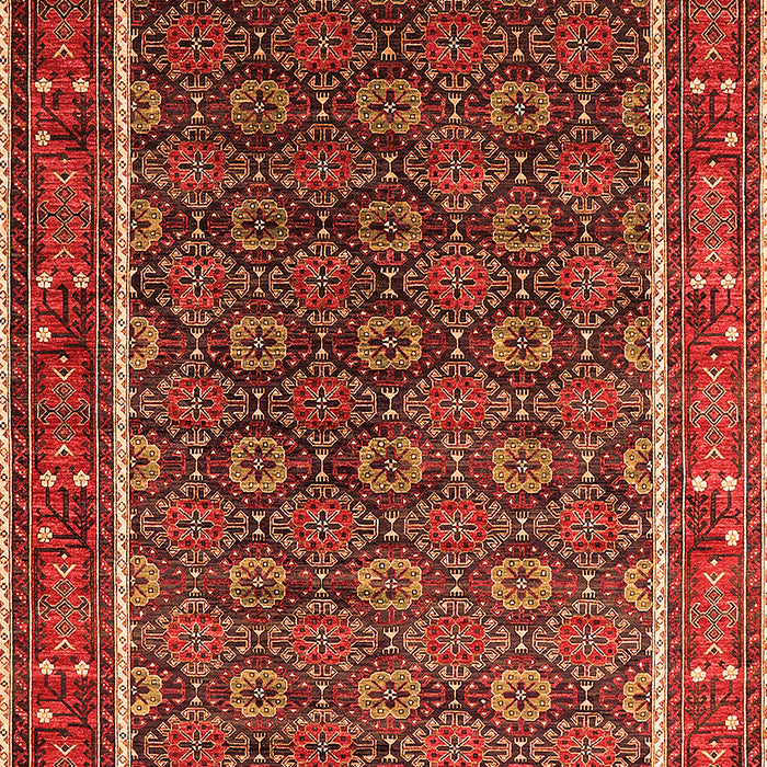 Oriental Orange Industrial Rug, urb1969org