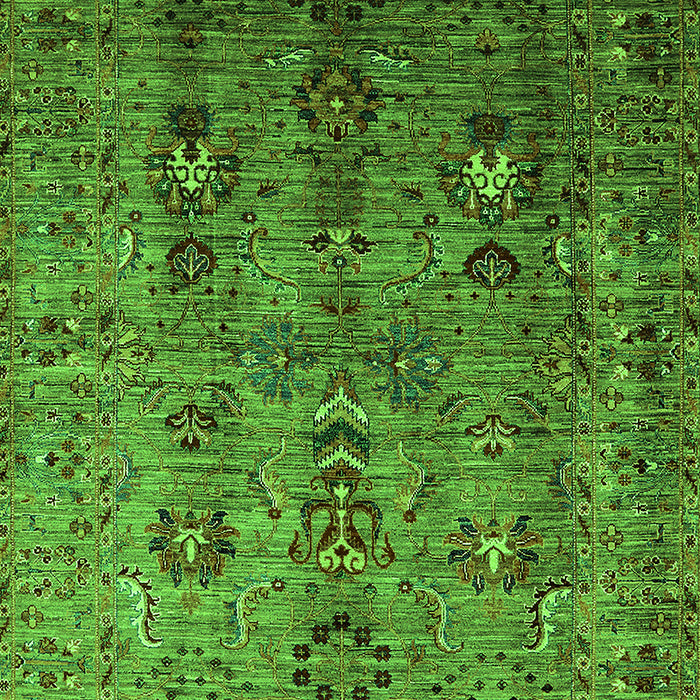 Oriental Green Industrial Rug, urb1970grn