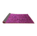 Sideview of Oriental Pink Industrial Rug, urb1970pnk