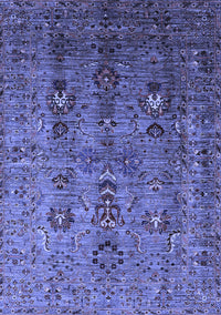 Oriental Blue Industrial Rug, urb1970blu