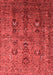 Oriental Red Industrial Area Rugs