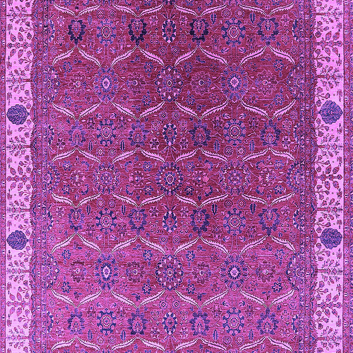 Machine Washable Oriental Purple Industrial Area Rugs, wshurb1971pur