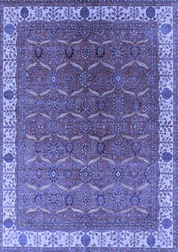 Oriental Blue Industrial Rug, urb1971blu