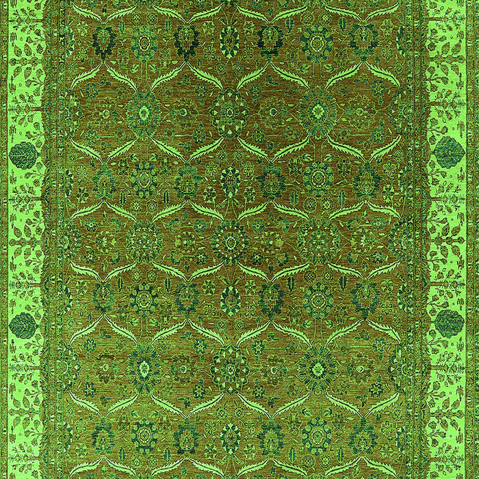 Oriental Green Industrial Rug, urb1971grn