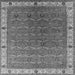 Square Oriental Gray Industrial Rug, urb1971gry