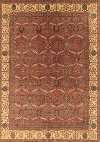 Oriental Brown Industrial Rug, urb1971brn