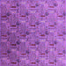 Square Oriental Purple Industrial Rug, urb1972pur