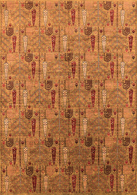 Oriental Orange Industrial Rug, urb1972org