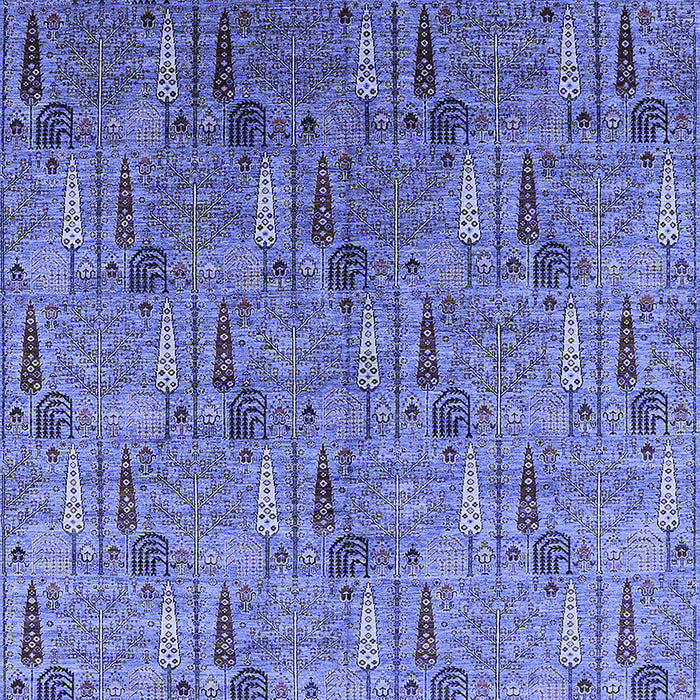 Oriental Blue Industrial Rug, urb1972blu