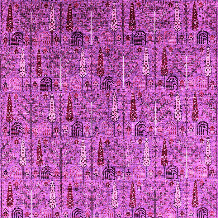 Machine Washable Oriental Pink Industrial Rug, wshurb1972pnk