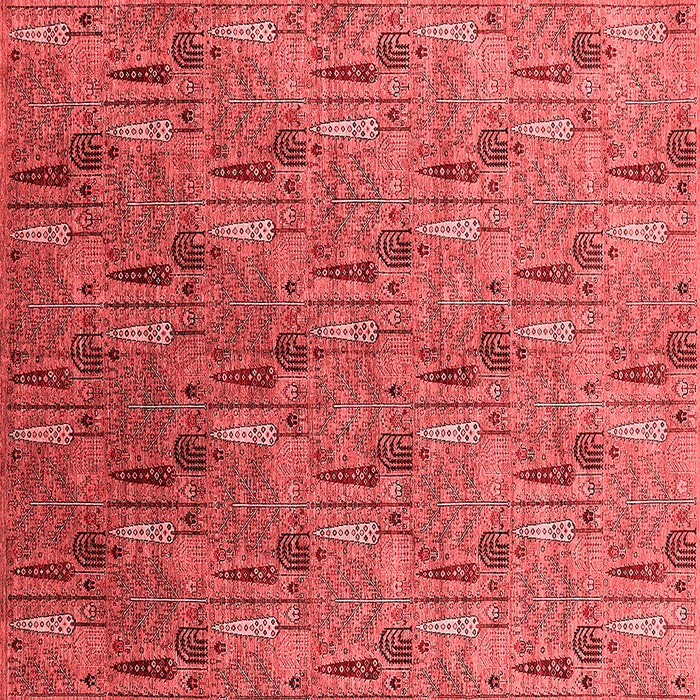 Oriental Red Industrial Rug, urb1972red