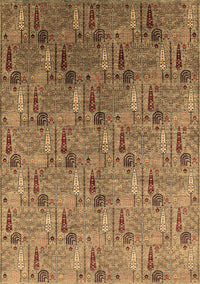 Oriental Brown Industrial Rug, urb1972brn