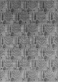 Oriental Gray Industrial Rug, urb1972gry