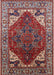 Mid-Century Modern Pink Oriental Rug, urb1973