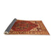 Sideview of Oriental Orange Industrial Rug, urb1973org