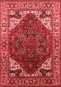 Oriental Red Industrial Rug, urb1973red