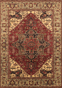 Oriental Brown Industrial Rug, urb1973brn