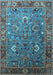 Oriental Light Blue Industrial Rug, urb1974lblu