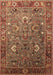 Oriental Brown Industrial Rug, urb1974brn