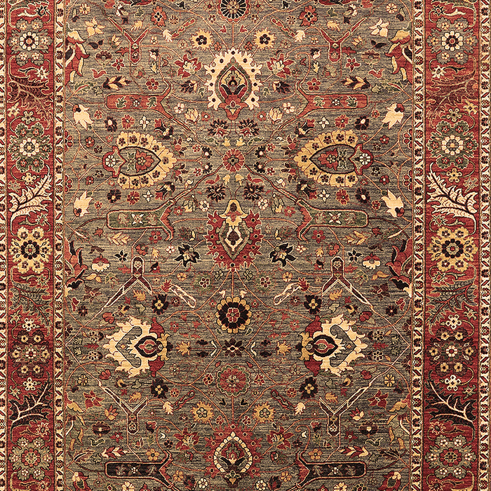 Oriental Brown Industrial Rug, urb1974brn