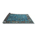 Sideview of Oriental Light Blue Industrial Rug, urb1974lblu