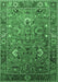 Oriental Emerald Green Industrial Rug, urb1974emgrn