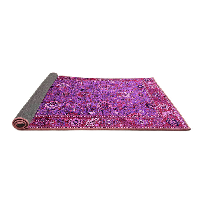 Sideview of Oriental Pink Industrial Rug, urb1974pnk