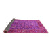 Sideview of Oriental Pink Industrial Rug, urb1974pnk