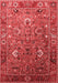 Oriental Red Industrial Area Rugs