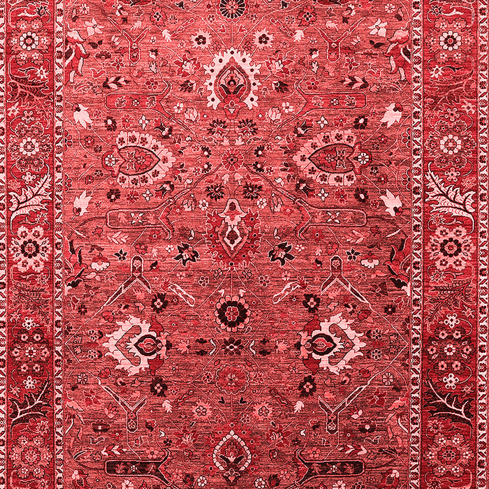 Oriental Red Industrial Area Rugs