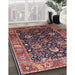 Machine Washable Industrial Modern Rosy Pink Rug in a Family Room, wshurb1975