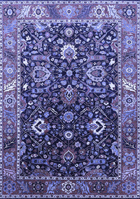 Oriental Blue Industrial Rug, urb1975blu